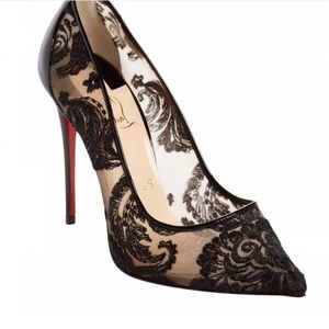 CHRISTIAN LOUBOUTIN FOLLIES LACE BNIB EU 40.5 US 10.5